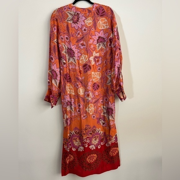 Alexis Button Down Caftan/Dress. Pristine Condition. Size M - Picture 6 of 7